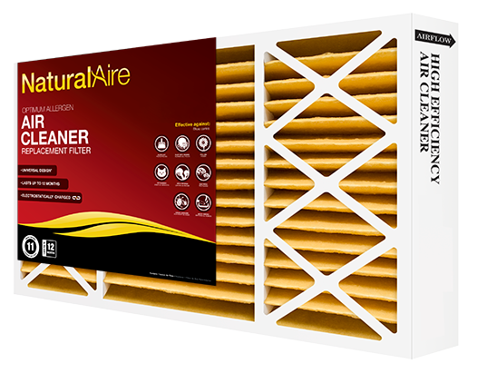 16x25x4-1/2 NaturalAire Optimum Allergen MERV 11 Filters (2 pack)