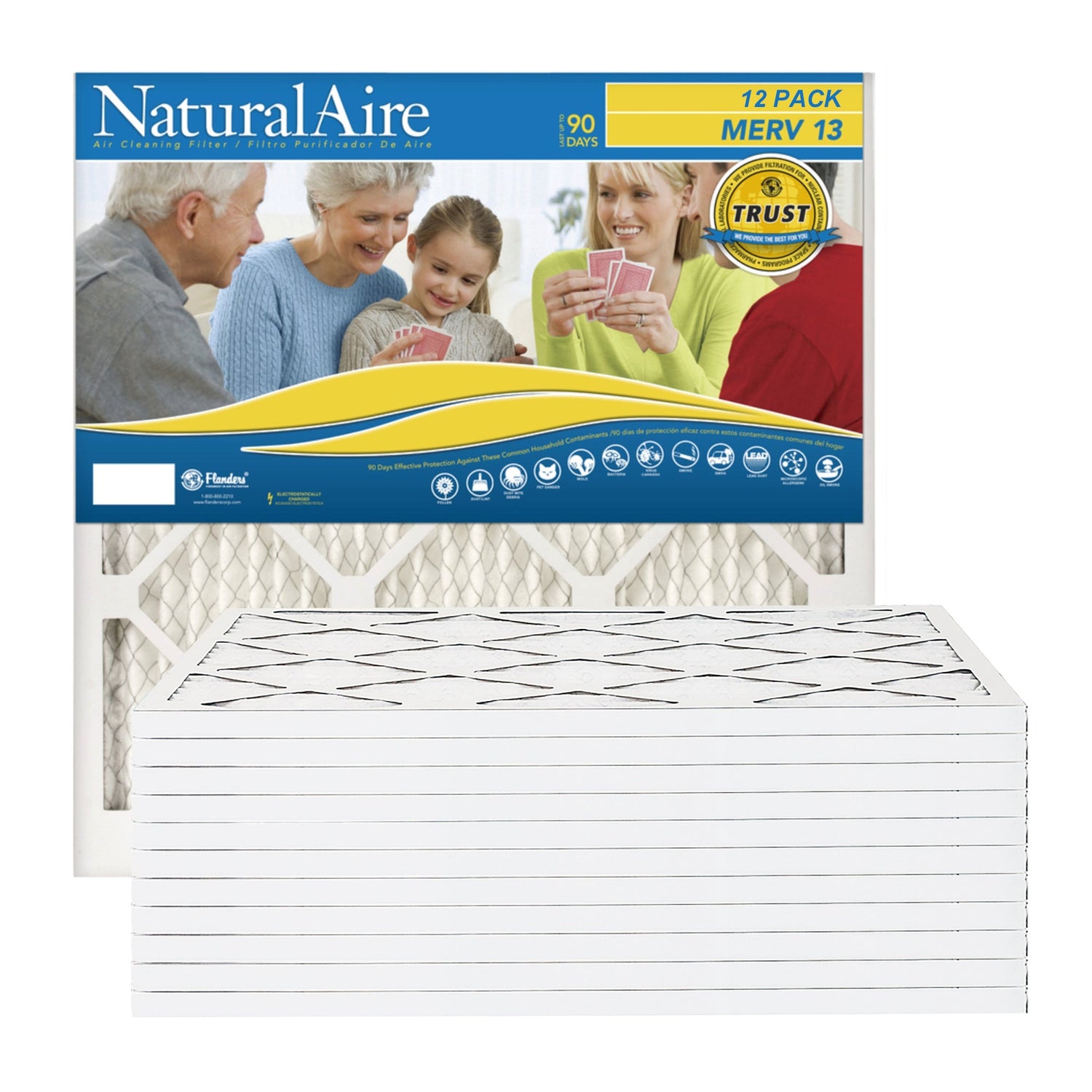 NaturalAire Ultra MERV 13 Filters (12 pack)