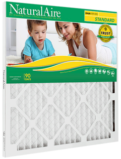 14x25x1 NaturalAire Standard MERV 8 Filters (12 pack)